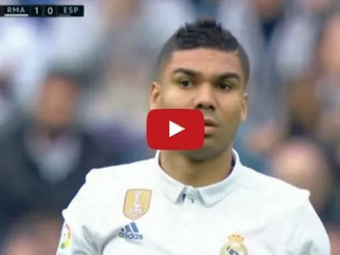 Màn trình diễn của Casemiro vs Espanyol