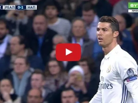 Màn trình diễn của Cristiano Ronaldo vs Napoli