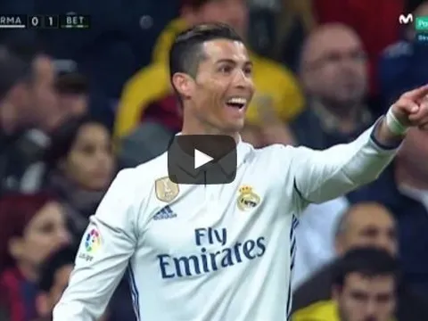 Màn trình diễn của Cristiano Ronaldo vs Real Betis