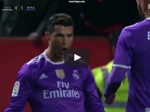 Màn trình diễn của Cristiano Ronaldo vs Sevilla