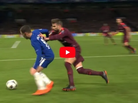 Màn trình diễn của Eden Hazard vs Barcelona