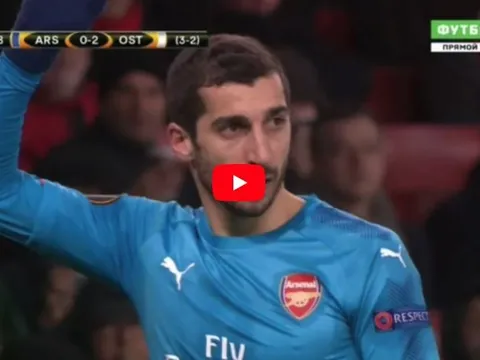 Màn trình diễn của Henrikh Mkhitaryan vs Ostersund