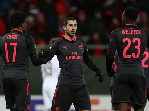 Màn trình diễn của Henrikh Mkhitaryan vs Ostersunds