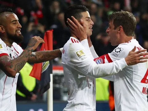 Màn trình diễn của James Rodriguez vs Bayer Leverkusen