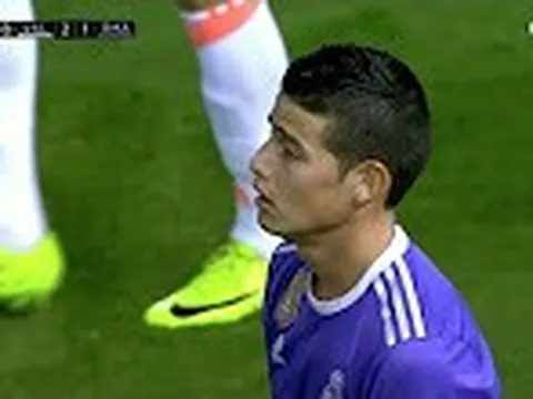 Màn trình diễn của James Rodriguez vs Valencia