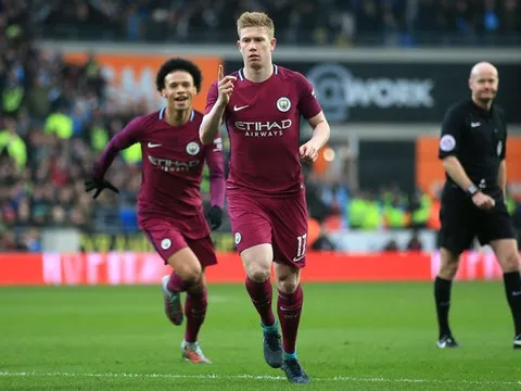 Màn trình diễn của Kevin De Bruyne vs Cardiff