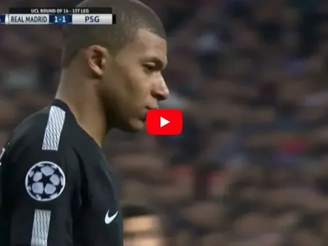 Màn trình diễn của Kylian Mbappé vs Real Madrid