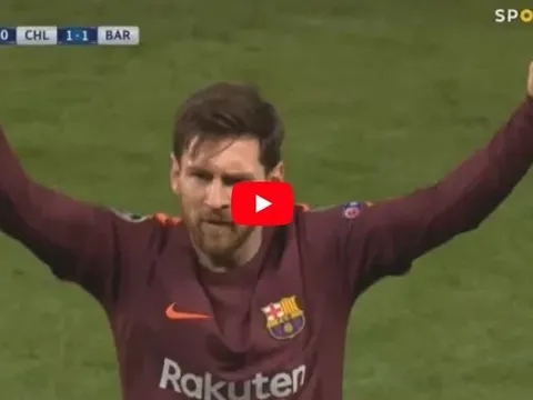 Màn trình diễn của Lionel Messi vs Chelsea