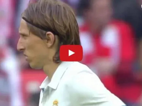 Màn trình diễn của Luka Modric vs Athletic Bilbao