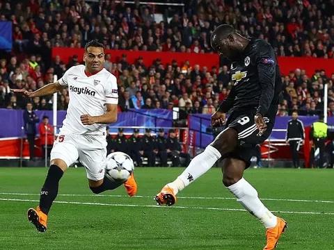Màn trình diễn của Lukaku trước Sevilla
