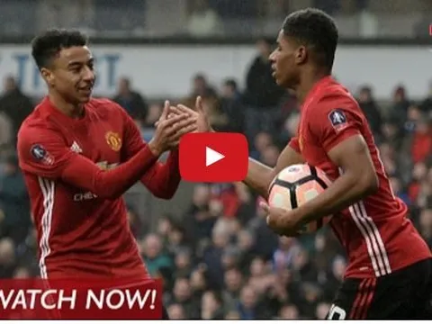 Màn trình diễn của Marcus Rashford vs Blackburn