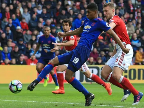Màn trình diễn của Marcus Rashford vs Middlesbrough