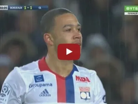 Màn trình diễn của Memphis Depay vs Bordeaux