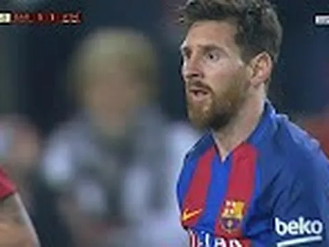 Màn trình diễn của Messi vs Atletico
