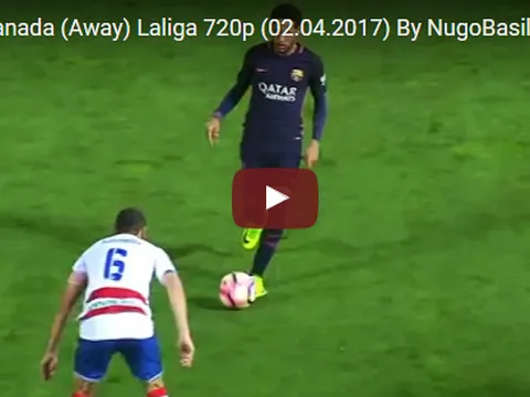 Pha đi bóng ảo diệu của Neymar trước Granada