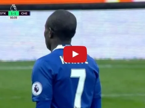 Màn trình diễn của N'Golo Kante vs Stoke City