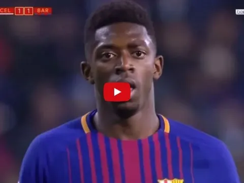 Màn trình diễn của Ousmane Dembele vs Celta Vigo