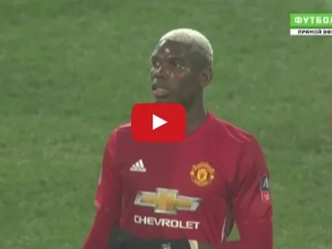 Màn trình diễn của Paul Pogba vs Blackburn