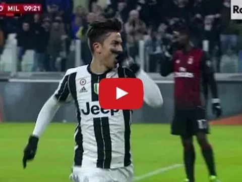 Màn trình diễn của Paulo Dybala vs Milan