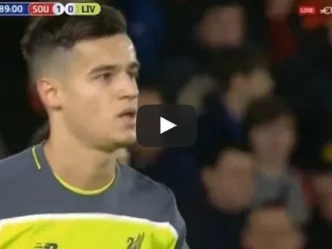Màn trình diễn của Philippe Coutinho vs Southampton