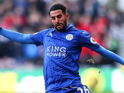 Màn trình diễn của Riyad Mahrez trước Derby County
