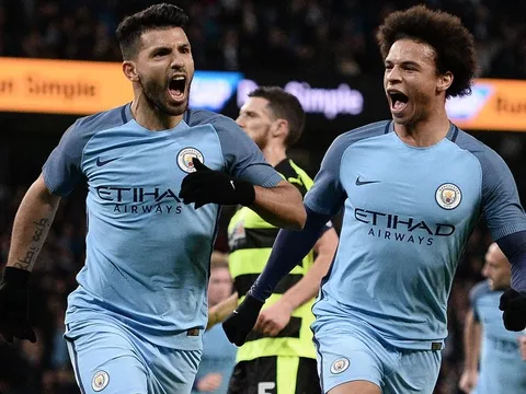 Màn trình diễn của Sergio Aguero trước Huddersfield