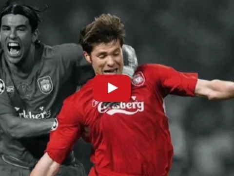 Màn trình diễn của Xabi Alonso vs AC Milan (chung kết Champions League 2005)