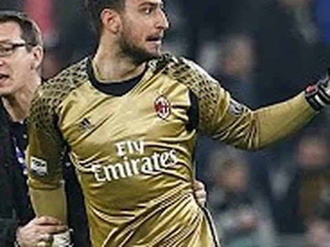 Màn trình diễn tuyệt vời của Donnarumma trước Juventus