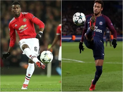 Man United dùng Pogba làm "vật tế" cho thương vụ Neymar