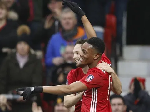 Man Utd 4-0 Reading (Vòng 3 FA Cup)