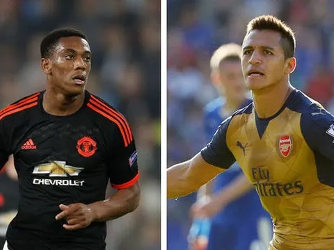 Man Utd sẵn sàng hy sinh Martial để có Sanchez