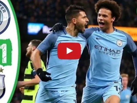 Manchester City 5-1 Huddersfield (đá lại vòng 5 FA Cup)
