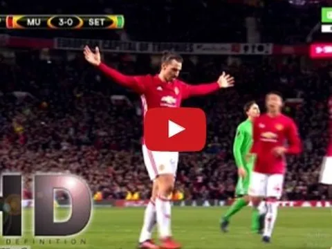 Manchester United 3 - 0 Saint-Etienne (lượt đi vòng 32 đội Europa League)