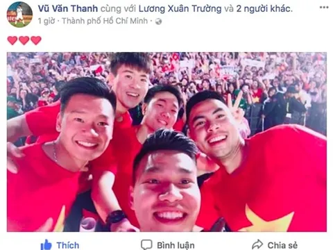 Tuyển thủ U23 'đại náo' mạng xã hội sau gala vinh danh ở TP.HCM