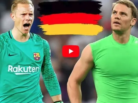 Manuel Neuer vs Ter Stegen: Ai xuất sắc hơn trong mùa 2017/18?