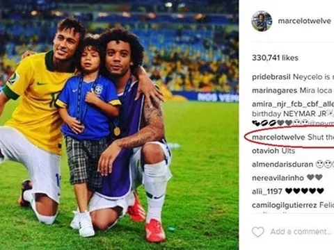 Marcelo mắng fan Real: ‘Câm miệng đi lũ đần’