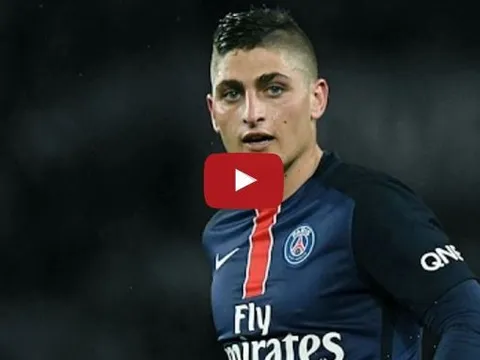 Marco Verratti chơi cực hay trong trận PSG 4-0 Barcelona