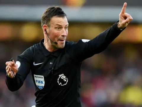 Mark Clattenburg chưa thể rời Ngoại hạng Anh