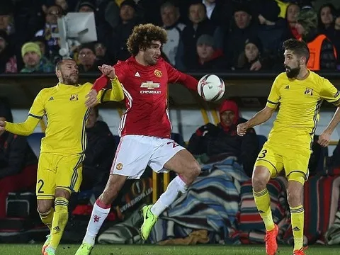 Marouane Fellaini chơi đầy ấn tượng trước Rostov