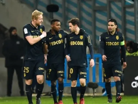 Marseille 1 - 4 Monaco (vòng 20 Ligue 1)