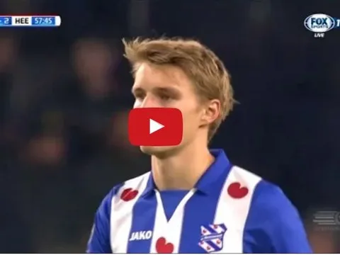 Martin Odegaard thể hiện ra sao ở Heerenveen?