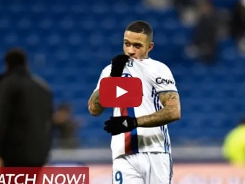 Memphis Depay chơi cực hay trong trận Lyon 4-0 Nancy