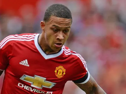 Memphis Depay khi còn khoác áo Manchester United