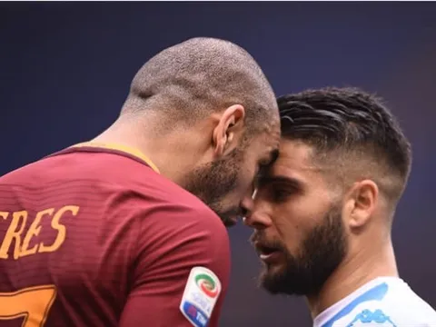 Mertens lập cú đúp, Napoli thắng kịch tính trước Roma