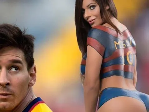 Messi bào chữa khó nghe, người đẹp tin sái cổ