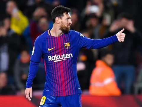 Messi bước vào top 10 ghi bàn nhiều nhất lịch sử Cúp Nhà vua