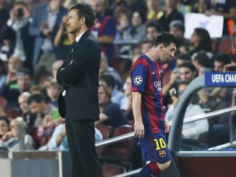 Messi chê thậm tệ HLV Enrique