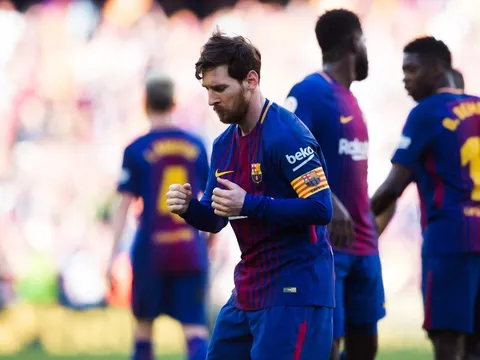 Messi ghi bàn trận thứ 6 liên tiếp cho Barca