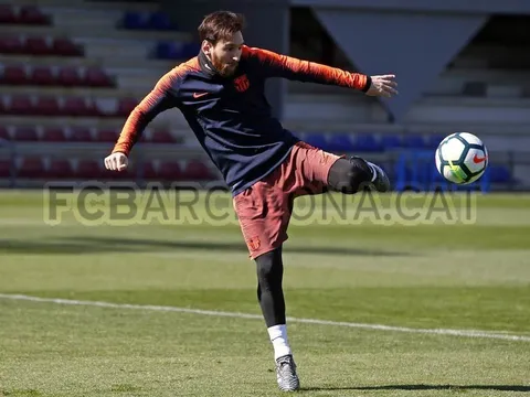Messi lên dây cót, chờ bắn hạ Atletico Madrid