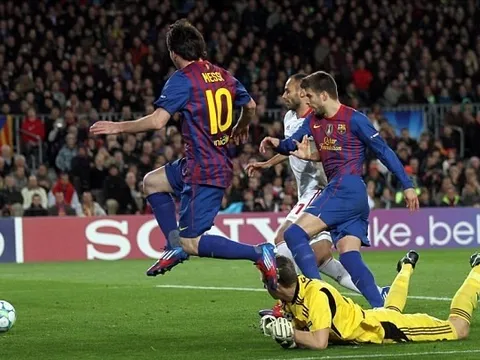 5 năm trước, Messi lập kỷ lục ghi 5 bàn ở trận đấu Champions League